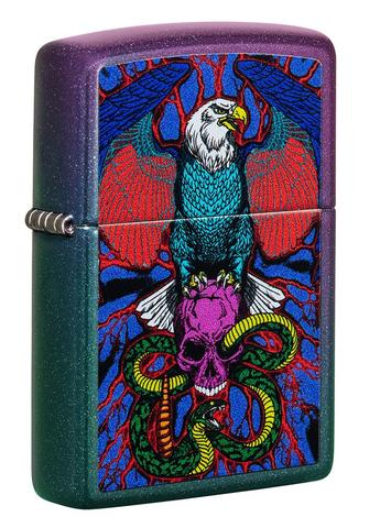 Zippo Eagle, Snake, Skull Design Zippo